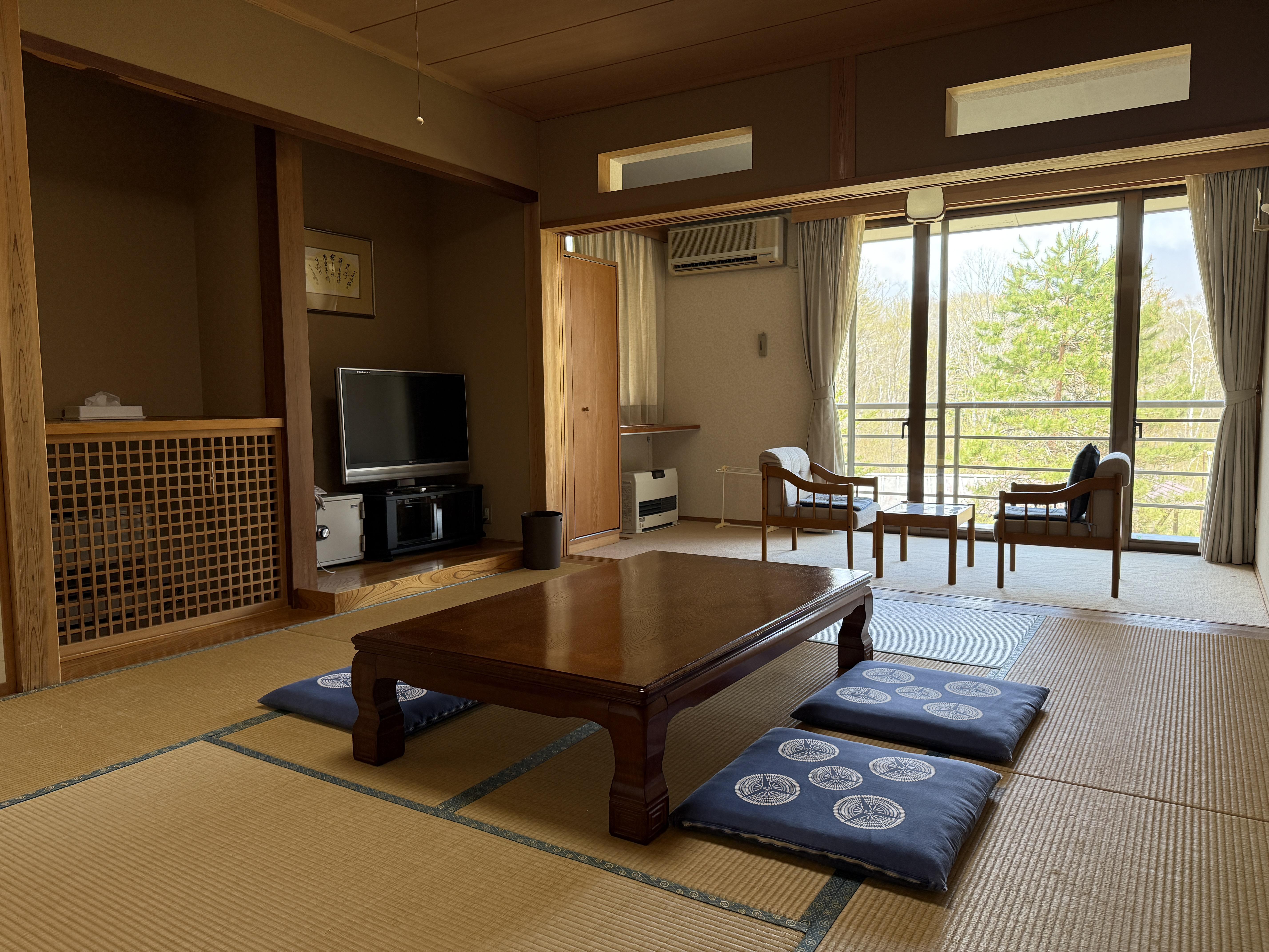 飯綱高原の宿泊施設 和室 - ホクト飯綱保養所