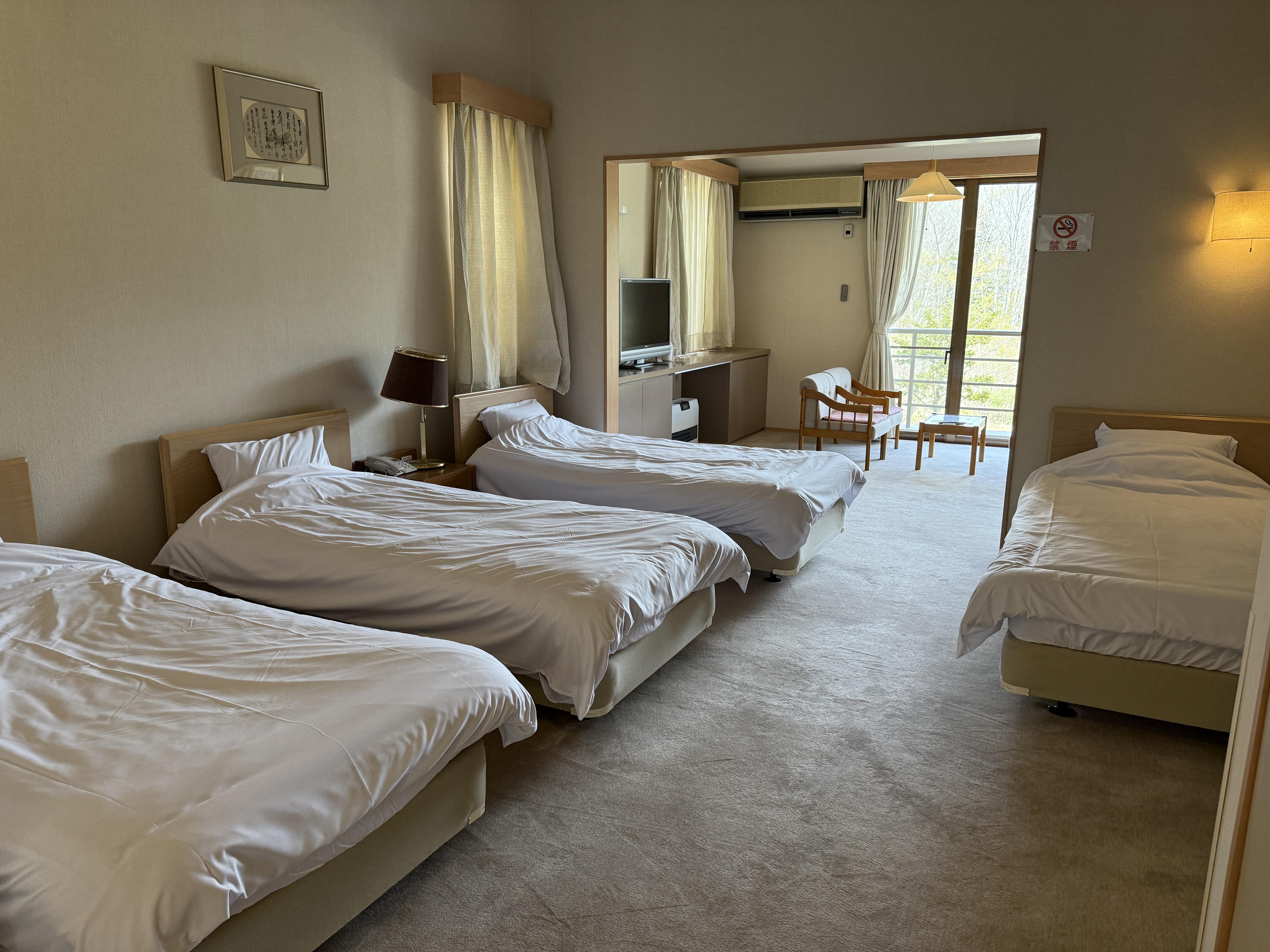 飯綱高原の宿泊施設 洋室 - ホクト飯綱保養所